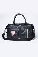 Sac de voyage en cuir Steve McQueen Nolan 4 48h noir