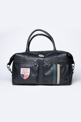 Sac de voyage en cuir Steve McQueen Nolan 4 48h noir
