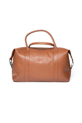 Sac de voyage en cuir Steve McQueen Nolan 4 48h camel