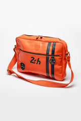 24H Le Mans Raoul 4 leather bag orange Men