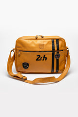 24H Le Mans Raoul 4 leather bag yellow Men