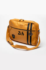 24H Le Mans Raoul 4 leather bag yellow Men
