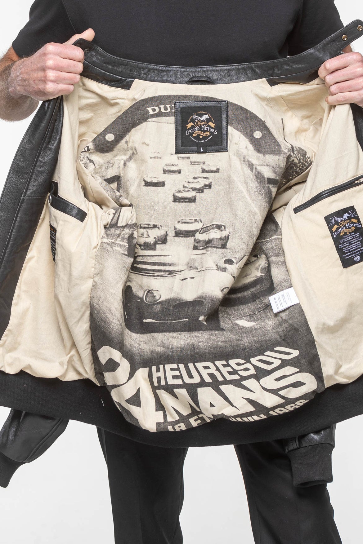 希少　THE 24 HOURS OF LE MANS A2 レザー ジャケット Leather jackets - 24h Le Mans – Classic Legend Motors