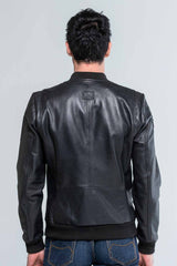 Steve McQueen Stan 3 leather jacket black Men