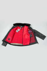 Blouson pilote en cuir Royal Air Force Vickers noir Homme