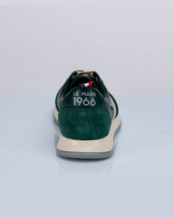 Baskets en cuir 24h Le Mans Starting vert Homme