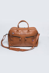 Steve McQueen The Coolest 48H Tobacco Leather Travel Bag