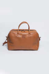 Steve McQueen The Coolest 48H Tobacco Leather Travel Bag