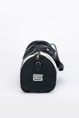 Sac de sport en cuir et canvas Carroll Shelby "Venom" bleu marine