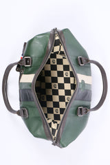 Leather travel bag 24H Le Mans Bag WE 48h green Men