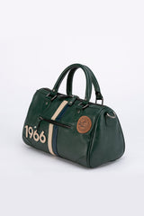 24H Le Mans Courcelles 24h 1966 Green Leather Handbag for Women