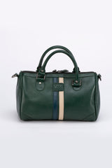24H Le Mans Courcelles 24h 1966 Green Leather Handbag for Women