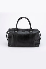 Sac de voyage en cuir Steve McQueen x Le Mans Seattle 6 48h noir