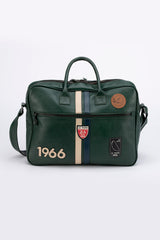 Sacoche en cuir 24H Le Mans 1966 Raoul 6 vert Homme