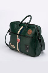 Sacoche en cuir 24H Le Mans 1966 Raoul 6 vert Homme