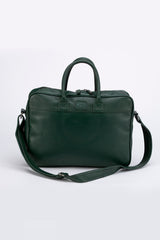 Sacoche en cuir 24H Le Mans 1966 Raoul 6 vert Homme