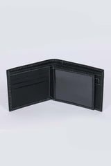 Portefeuille en cuir Steve McQueen Andy noir Homme