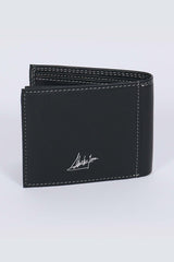 Portefeuille en cuir Steve McQueen Andy noir Homme