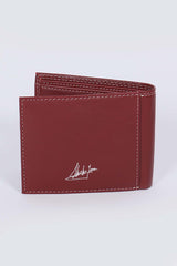 Steve McQueen Andy dark red leather wallet for men