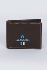 Steve McQueen Andy dark brown leather wallet for men