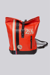 Sac à dos en cuir 24H Le Mans Backpack orange Homme