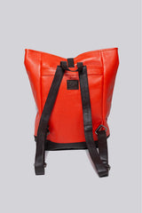 Sac à dos en cuir 24H Le Mans Backpack orange Homme