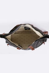 Royal Air Force Bader 72H Dark Brown Leather Travel Bag