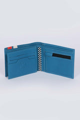 Leather wallet 24H Le Mans Bignan gypsy blue