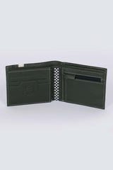 Leather wallet 24H Le Mans Bignan green Men