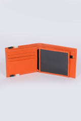 Leather wallet 24H Le Mans Bignan orange Man
