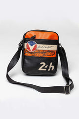 Sacoche en Cuir Michel Vaillant Bob Reporter noir Homme
