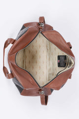 Royal Air Force Bristol 48h Dark Brown Leather Travel Bag