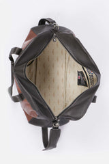 Royal Air Force Bristol 48h Tortoise Brown Leather Travel Bag