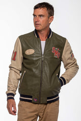 Steve McQueen Cooler King leather jacket light khaki Men
