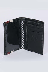 Leather wallet 24h Le Mans Chenard black Man