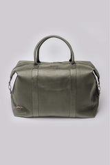 Steve McQueen Dean Week 72h leather travel bag dark khaki Men