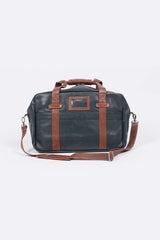 Royal Air Force Dahl Navy Leather Travel Bag Men