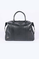 Steve McQueen Delaney 72h leather travel bag black Men
