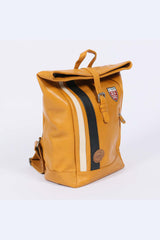 Leather backpack 24H Le Mans 1923 Fernand yellow Men