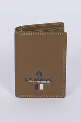 Steve McQueen Kyle leather wallet light khaki Men