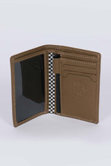 Steve McQueen Kyle leather wallet light khaki Men