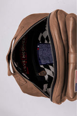 Men's Steve McQueen Matt tortoise leather backpack
