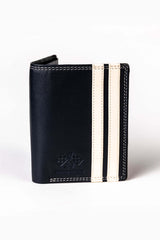Navy blue Jacky Ickx Rainmaster leather wallet