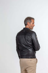 Leather jacket Steve McQueen Tom black Man