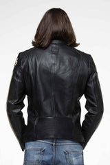 Leather jacket 24H Le Mans Trophy black Man