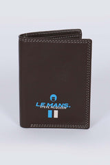 Steve McQueen Tyler dark brown leather wallet for men