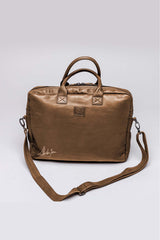 Sacoche en cuir Steve McQueen Wayne Mess tortoise Homme