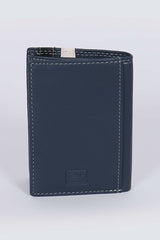 Men's 24H Le Mans Walcker leather wallet royal blue