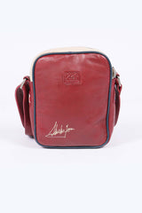 Leather satchel Steve McQueen Wilson dark red Men