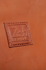 Leather travel bag Steve McQueen Nolan Week 48h havana Men